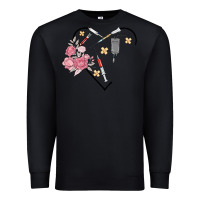 Black phlebotomy add your name Premium Sweatshirt - MaliasSmallBusiness