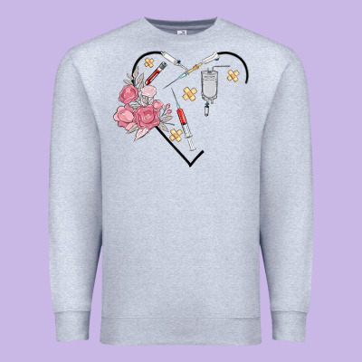Phlebotomy Add Your Name Premium Sweatshirt Designed By Maliassmallbusiness