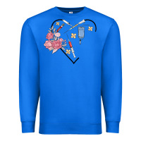 True Royal phlebotomy add your name Premium Sweatshirt - MaliasSmallBusiness