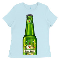Baby Blue green beer Ladies Tee - AdoDesignShop