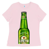 Bubblegum Pink green beer Ladies Tee - AdoDesignShop