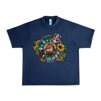 Navy cowgirl Urban Heavy Tee - SublimationCraftShop