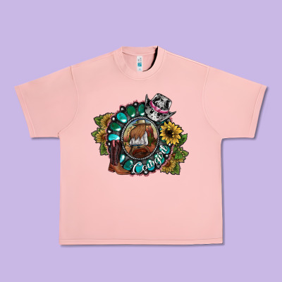 Cowgirl Urban Heavy Tee Designed By Sublimationcraftshop