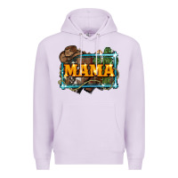 Lilac mama cowboy western font cactuslove mom Premium Hoodie - LillyAllenDesigns