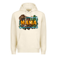 Tofu mama cowboy western font cactuslove mom Premium Hoodie - LillyAllenDesigns