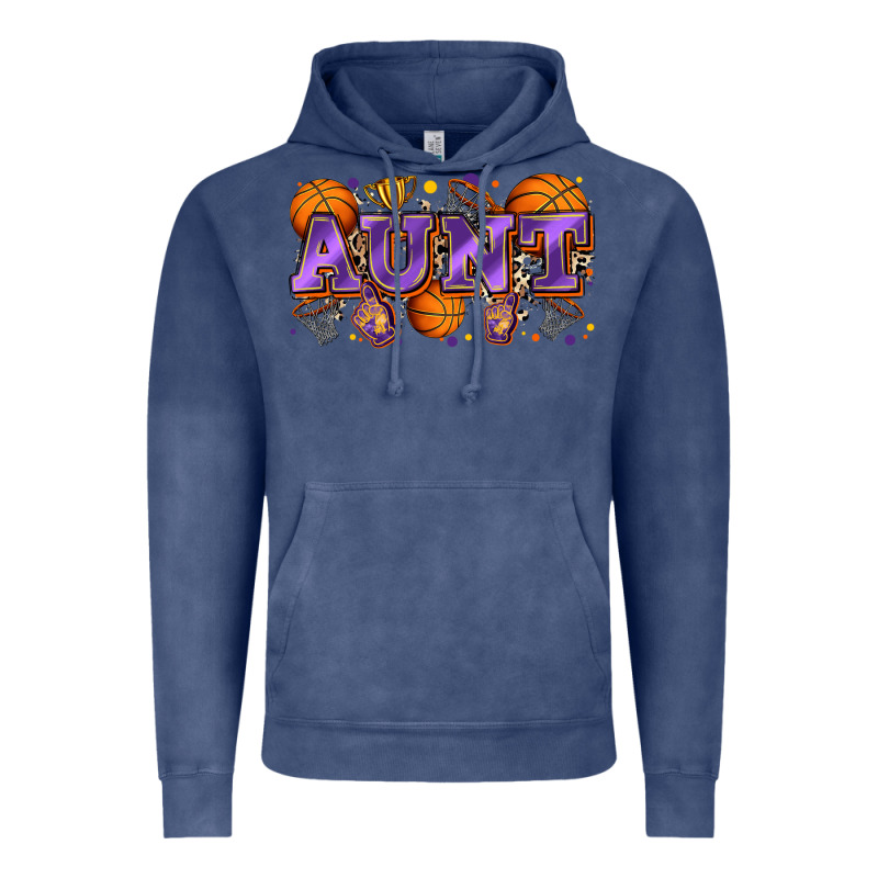 Aunt Basketball Vintage Hoodie by Zillion Design Studio | Teevron