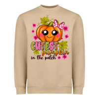 Mushroom Cutest Pumpkin In The Patch Heavyweight Sweatshirt - texasbilliewilder