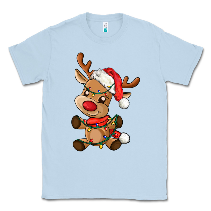 Baby Christmas Reindeer Classic Tee by AdoDesignShop | Teevron