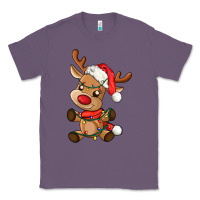Lavender baby christmas reindeer Classic Tee - AdoDesignShop