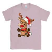 Lilac baby christmas reindeer Classic Tee - AdoDesignShop