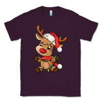 Plum baby christmas reindeer Classic Tee - AdoDesignShop