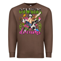 Chestnut western rodeo cowgirl dreams Premium Sweatshirt - NancyCooperArtShop