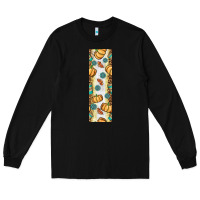 Black pumpkin fall Long Sleeve Tee - BundleAndBundleShop