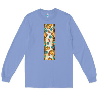 Colony Blue pumpkin fall Long Sleeve Tee - BundleAndBundleShop