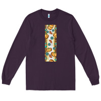Plum pumpkin fall Long Sleeve Tee - BundleAndBundleShop