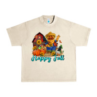 Sandshell happy fall scarecrow Urban Heavy Tee - FaDigitalArtStudio