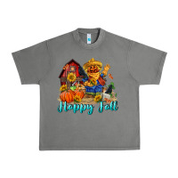 Tornado happy fall scarecrow Urban Heavy Tee - FaDigitalArtStudio