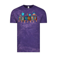 Cloud Purple American Granny 4th of july Vintage Tee - CowGirlArtShop