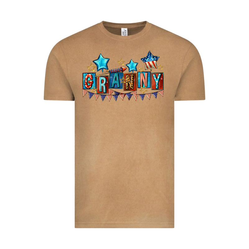 American Granny 4th Of July Vintage Tee by CowGirlArtShop | Teevron