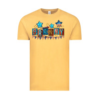 Vintage Mustard American Granny 4th of july Vintage Tee - CowGirlArtShop