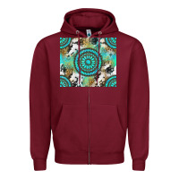 Gemstone Leopard Cowhide Zipper Hoodie | Teevron