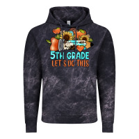 Cloud Black 5th grade let's do this Vintage Hoodie - JahusDesignShop