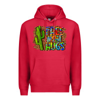 Cardinal free mom hugs Premium Hoodie - LillyAllenDesigns