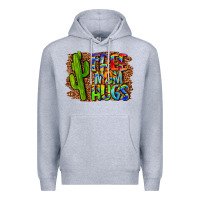 Heather Grey free mom hugs Premium Hoodie - LillyAllenDesigns