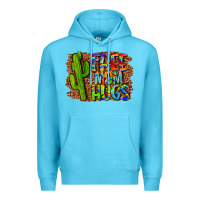 Ocean Blue free mom hugs Premium Hoodie - LillyAllenDesigns