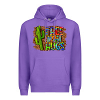 Purple free mom hugs Premium Hoodie - LillyAllenDesigns