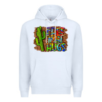 White free mom hugs Premium Hoodie - LillyAllenDesigns