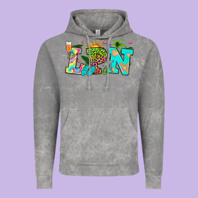 Summer Lpn Vintage Hoodie Designed By Texasbilliewilder