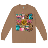Toasted Coconut wife mom boss Long Sleeve Tee - AdoDesignShop