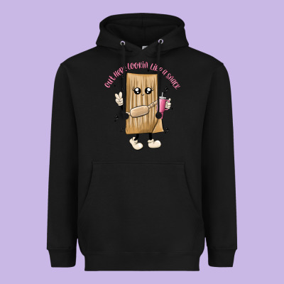 Out Here Lookin Like A Snack Heavyweight Hoodie Designed By Maliassmallbusiness