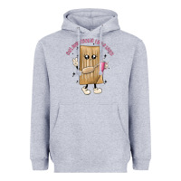 Heather Grey out here lookin like a snack Heavyweight Hoodie - MaliasSmallBusiness