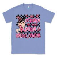Colony Blue in october we wear pink for breast cancer Classic Tee - AdoDesignShop