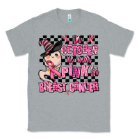 Heather Grey in october we wear pink for breast cancer Classic Tee - AdoDesignShop