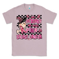 Lilac in october we wear pink for breast cancer Classic Tee - AdoDesignShop