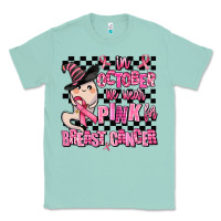 Seafoam in october we wear pink for breast cancer Classic Tee - AdoDesignShop