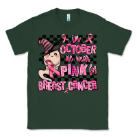 Sports Green in october we wear pink for breast cancer Classic Tee - AdoDesignShop