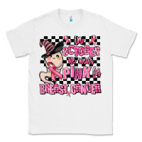 White in october we wear pink for breast cancer Classic Tee - AdoDesignShop