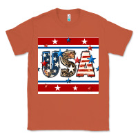 Copper 4th of july usa seamless pattern Classic Tee - BundleAndBundleShop