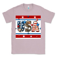 Lilac 4th of july usa seamless pattern Classic Tee - BundleAndBundleShop