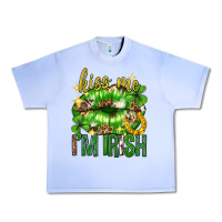 Kiss Me Im Irish St.patricks Day Lips St.patricks Urban Heavy Tee | Teevron