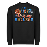 Black busy raising ballers american football Heavyweight Sweatshirt - Zillion Design Studio