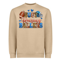 Mushroom busy raising ballers american football Heavyweight Sweatshirt - Zillion Design Studio