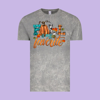 Fall Is My Favorite Vintage Tee Designed By Hra Design Shop