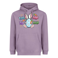 Lavender too hip to hop easter Heavyweight Hoodie - MaliasSmallBusiness