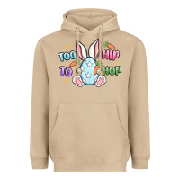 Mushroom too hip to hop easter Heavyweight Hoodie - MaliasSmallBusiness