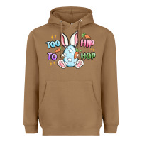 Toasted Coconut too hip to hop easter Heavyweight Hoodie - MaliasSmallBusiness